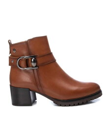 【送料無料】 キシタイ レディース ブーツ・レインブーツ シューズ Carmela Women's Leather Booties By XTI Camel