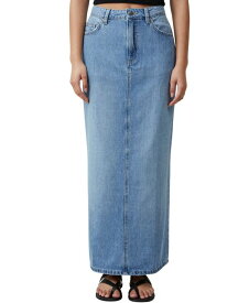 【送料無料】 コットンオン レディース スカート ボトムス Women's Blake Denim Maxi Skirt Breeze Blue