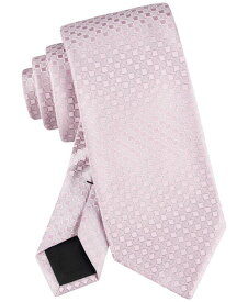【送料無料】 カルバンクライン メンズ ネクタイ アクセサリー Men's Checkered Geo-Print Tie Dusty Pink