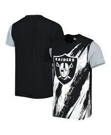 【送料無料】 スターター メンズ Tシャツ トップス Men's Black Las Vegas Raiders Extreme Defender T-shirt Black