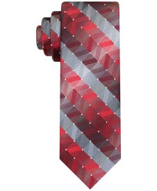 【送料無料】 ヴァンハウセン メンズ ネクタイ アクセサリー Men's Geometric Dot Tie Red