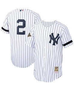 �~�b�`�F��&�l�X �����Y �g�b�v�X �V���c �W���[�W�[ Mitchell & Ness Men's White New York Yankees Cooperstown Collection 1996 Authentic Home Jersey White �z���C�g