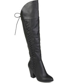 【送料無料】 ジュルネ コレクション レディース ブーツ・レインブーツ シューズ Women's Spritz-P Boot Black Leather