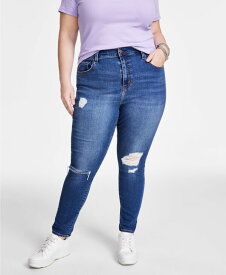 【送料無料】 リーバイス レディース デニムパンツ ジーンズ ボトムス Trendy Plus Size 721 High-Rise Skinny Jeans Straight Through