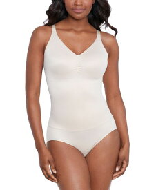 【送料無料】 ミラクルスーツ レディース パンツ アンダーウェア Women's Shapewear Firm Comfy Curves Wireless Bodybriefer 2510 Warm Beige