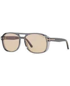 gEtH[h Y ANZT[ TOXEACEFA Tom Ford Men's Rosco Sunglasses Photocromic TR001630 Gray