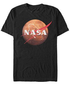 �t�B�t�X�T�� �����Y �g�b�v�X T�V���c Fifth Sun NASA Men's Mars Profile Swoosh Short T-Shirt Black �u���b�N