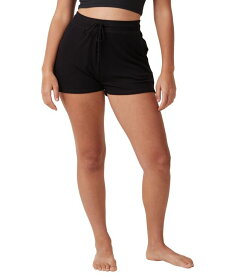 【送料無料】 コットンオン レディース ナイトウェア アンダーウェア Women's Sleep Recovery Relaxed Shorts True Black