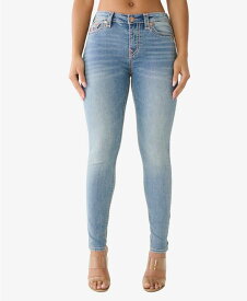 【送料無料】 トゥルーレリジョン レディース デニムパンツ ジーンズ ボトムス Women's Jennie Super T Skinny Jeans Malibu