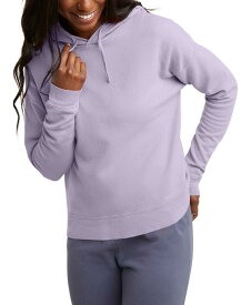 【送料無料】 ヘインズ レディース パーカー・スウェット フーディー アウター Hasen Women's Comfortwash Hoodie Sweatshirt Future Lavender