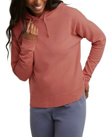 【送料無料】 ヘインズ レディース パーカー・スウェット フーディー アウター Hasen Women's Comfortwash Hoodie Sweatshirt Nantucket Red