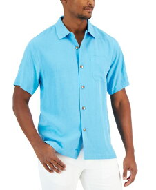 【送料無料】 トッミーバハマ メンズ シャツ トップス Men's Al Fresco Tropics Short-Sleeve Shirt Horizon Blue