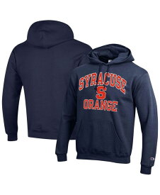 【送料無料】 チャンピオン メンズ パーカー・スウェット フーディー アウター Men's Navy Syracuse Orange High Motor Pullover Hoodie Navy