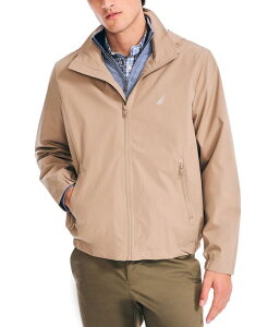 �i�E�e�B�J �����Y �A�E�^�[ �W���P�b�g�E�u���]�� �W���P�b�g Nautica Men �f s Classic Rainbreaker Hooded Zip-Front Lightweight Jacket True Khaki �J�[�L
