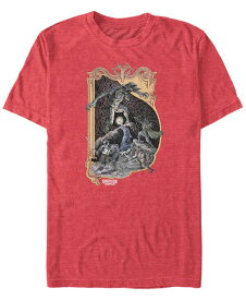 【送料無料】 フィフスサン メンズ Tシャツ トップス Men's Stranger Things Stranger Dungeons and Dragons Short Sleeve T-shirt Red Heather