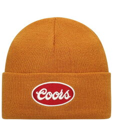 【送料無料】 アメリカンニードル メンズ 帽子 アクセサリー Men's Brown Coors Cuffed Knit Hat Brown