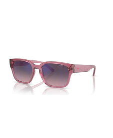 【送料無料】 アーネット メンズ サングラス・アイウェア アクセサリー Men's Hamie Sunglasses Mirror Gradient AN4325 Transparent Pink