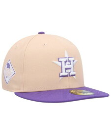 【送料無料】 ニューエラ メンズ 帽子 アクセサリー Men's Orange Purple Houston Astros 2017 World Series Side Patch 59FIFTY Fitted Hat Orange, Purple