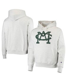 【送料無料】 チャンピオン メンズ パーカー・スウェット フーディー アウター Men's Heathered Gray Michigan State Spartans Team Vault Logo Reverse Weave Pullover Hoodie Heathered Gray