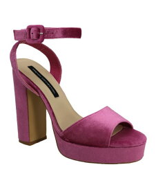 【送料無料】 フレンチコネクション レディース サンダル シューズ Women's Taryn Slip-On Platform Sandals Pink