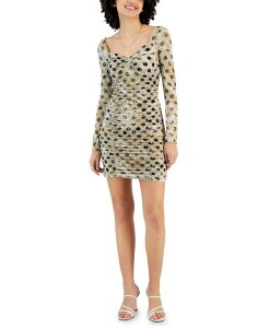 yz QX fB[X s[X gbvX Women's Milena Printed Bodycon Dress SANDY POLKA DOTS