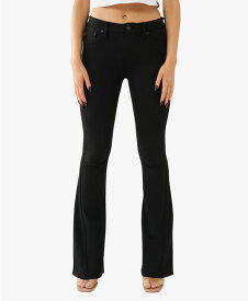 【送料無料】 トゥルーレリジョン レディース デニムパンツ ジーンズ ボトムス Women's Joey Curvy Flare Jeans Jet Black