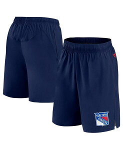 �t�@�i�e�B�N�X �����Y �{�g���X �n�[�t�p���c�E�V���[�c �V���[�g�p���c Fanatics Men's Navy New York Rangers Authentic Pro Tech Shorts Navy �l�C�r�[