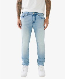【送料無料】 トゥルーレリジョン メンズ デニムパンツ ジーンズ ボトムス Men's Rocco Flap Super T Skinny Jeans Havana Light Wash