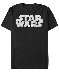 【送料無料】 フィフスサン メンズ Tシャツ トップス Star Wars Men's Simple Title Logo Short Sleeve T-Shirt Black