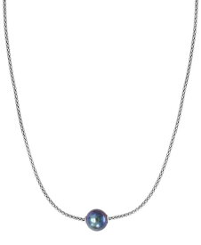 【送料無料】 エフィー レディース ネックレス・チョーカー・ペンダントトップ アクセサリー EFFY&reg; Gray Cultured Freshwater Pearl Pendant Necklace in Sterling Silver 16" + 2" extender Gray