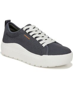 hN^[EV[ fB[X V[Y Xj[J[ vbgtH[ jbg Dr. Scholl's Women's Time Off Knit Platform Sneakers Oxide Blue Knit Fabric u[