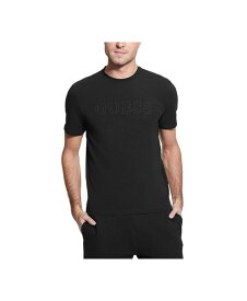 【送料無料】 ゲス メンズ シャツ トップス Men's Alphy Short Sleeves T-shirt Jet Black