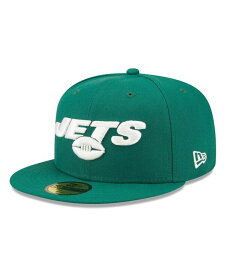 【送料無料】 ニューエラ メンズ 帽子 アクセサリー Men's Green New York Jets Elemental 59FIFTY Fitted Hat Green
