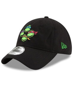 �j���[�G�� �����Y �A�N�Z�T���[ �X�q T�V���c New Era Men's Black Teenage Mutant Ninja Turtles 9TWENTY Adjustable Hat Black �u���b�N