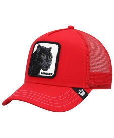 【送料無料】 グーリンブラザーズ メンズ 帽子 アクセサリー Men's Red The Panther Trucker Adjustable Hat Red