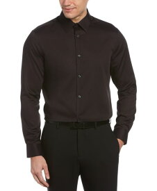【送料無料】 ペリーエリス メンズ シャツ トップス Men's Essential Dress Shirt Black