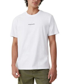 【送料無料】 コットンオン メンズ Tシャツ トップス Men's Easy Crew Neck T-shirt White, Avenue Studios
