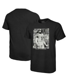 【送料無料】 マジェスティック メンズ Tシャツ トップス Men's Threads Sauce Gardner Black New York Jets Oversized Player Image T-shirt Black
