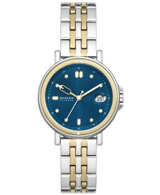 【送料無料】 スカーゲン レディース 腕時計 アクセサリー Women's Signatur Sport Lille Three Hand Date Two-Tone Stainless Steel Watch 34mm Two-Tone