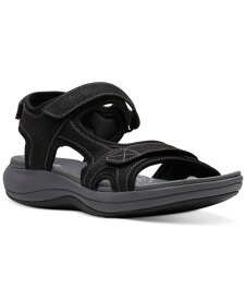 【送料無料】 クラークス レディース サンダル シューズ Women's Cloudsteppers Mira Bay Strappy Sport Sandals Black