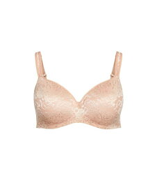 【送料無料】 アベニュー レディース ブラジャー アンダーウェア Women's Lace Balconette Bra Natural