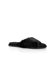 【送料無料】 アベニュー レディース サンダル シューズ Women's WIDE FIT Jojo Cross Slipper Black