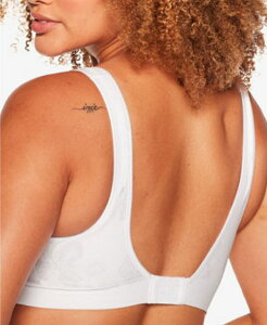 �o�� ���f�B�[�X �A���_�[�E�F�A �u���W���[ Bali Comfort Revolution ComfortFlex Fit Seamless Shaping Wireless Bra 3488 White Tropical Floral �z���C�g