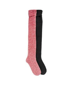 【送料無料】 ムクルクス レディース 靴下 アンダーウェア Women's 2 Pair Pack Marl Over the Knee Socks One Size Red/ebony