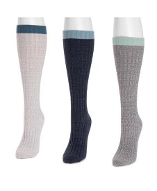 【送料無料】 ムクルクス レディース 靴下 アンダーウェア Women's 3 Pair Pack Slouch Socks One Size Cool tones