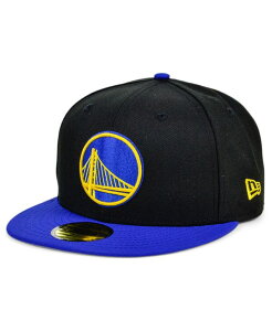 �j���[�G�� �����Y �A�N�Z�T���[ �X�q �L���b�v New Era Golden State Warriors Basic 2-Tone 59FIFTY Cap Black �u���b�N