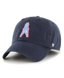 【送料無料】 47ブランド メンズ 帽子 アクセサリー Men's Navy Distressed Houston Oilers Gridiron Classics Franchise Legacy Fitted Hat Navy