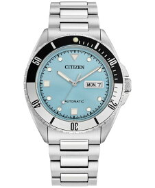 【送料無料】 シチズン メンズ 腕時計 アクセサリー Men's Automatic Sport Luxury Stainless Steel Bracelet Watch 42mm Silver-tone
