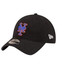 【送料無料】 ニューエラ メンズ 帽子 アクセサリー Men's Black New York Mets Alternate Replica Core Classic 9TWENTY Adjustable Hat Black
