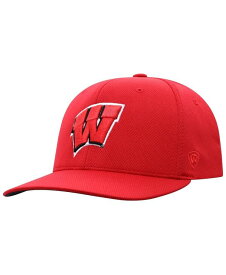 【送料無料】 トップオブザワールド メンズ 帽子 アクセサリー Men's Red Wisconsin Badgers Reflex Logo Flex Hat Red